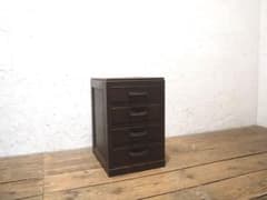 1317 ヴィンテージ　レトロな小引き出し　収納棚　書類ケース　陳列台　古家具 1317 ヴィンテージ レトロな小引き出し 収納棚 書類ケース 陳列台 古