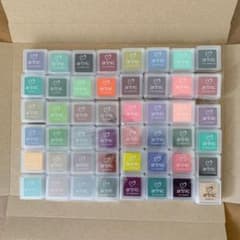 artnic スタンプ台　48色　ツキネコ　消しゴムはんこのサムネイル