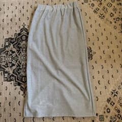 AMERICAN HOLIC ラメ ロングスカート グレー M