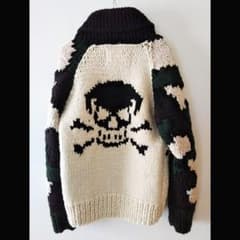 Kanata / Skull&Camo Cowichan Sweater - メルカリ