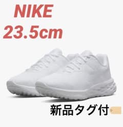 新品タグ付　NIKE メッシュ スニーカー　ランニングシューズ　23.5のサムネイル