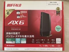 AirStation WSR-5400AX6/DMB マットブラックのサムネイル