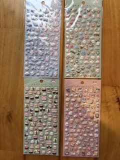 ぷちぷにらいふしーる 4種セットのサムネイル