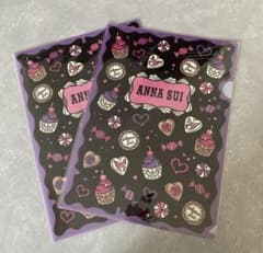 【新品・未開封】ANNA SUI クリアファイル 2枚セットのサムネイル