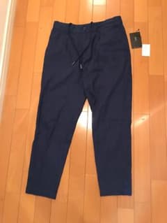 【新品】アンクルパンツ  ネイビーのサムネイル