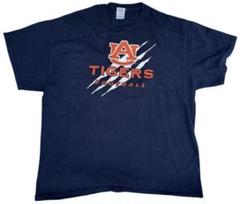 AUBURN TIGERS FOOTBALL Tシャツ XL ネイビー