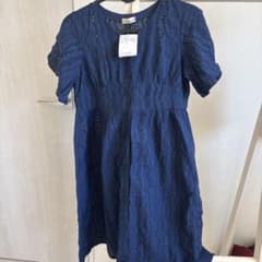 branshes ワンピース ネイビー 140cmのサムネイル