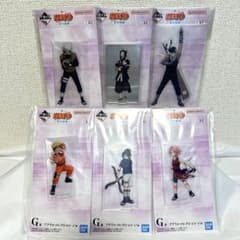 이치 반 쿠지 NARUTO 파도의 국편 G상 아크릴 컬렉션 6 종 세트