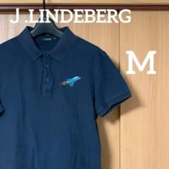 Ｊ.LINDEBERG ジェイリンドバーグ　ゴルフ　ポロシャツ　メンズ　M