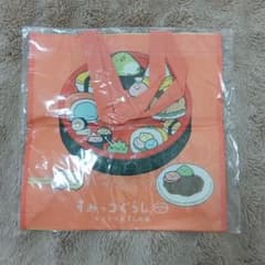 すみっコぐらし なりきりおすしの会 不織布バッグ Mのサムネイル