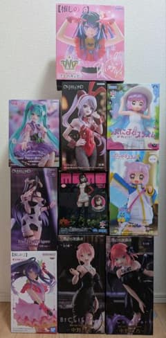 【中野一花/二乃/ぷにる/アルベド他】プライズ10体セット まとめ売り