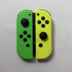 Nintendo Switch 純正ジョイコン ネオングリーン/ネオンイエロー