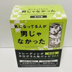 気になってる人が男じゃなかったマズルホログラム缶バッジvol2 BOX