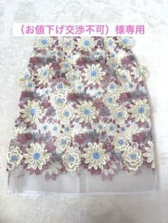 （お値下げ交渉不可）様専用　タイトスカート、レーストップスのサムネイル