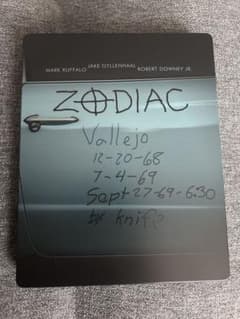 Zodiac Director's Cut ブルーレイのサムネイル
