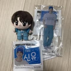 TWS シニュ ほわぬい、ハングルネームアクリルキーホルダー、アクスタ3個セット