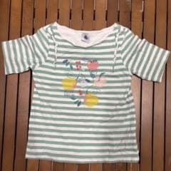 PETIT BATEAU ボーダーTシャツ 116cmのサムネイル