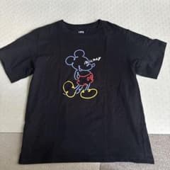 ユニクロ UT ディズニー ミッキーマウス Tシャツ 150 黒 キッズのサムネイル