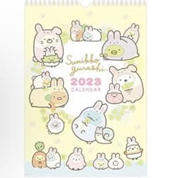 すみっコぐらし　カレンダー　2023年　予定表　壁掛け　うさぎ　サンエックスのサムネイル