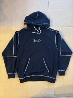 XLARGE パーカー ブラック 白ステッチのサムネイル