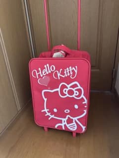 レトロHello Kitty ピンク キャリーケースのサムネイル