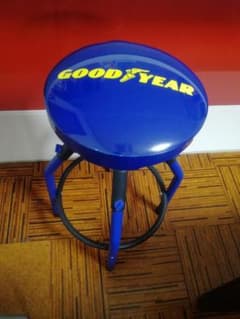 グッドイヤー　goodyear　イス　青のサムネイル