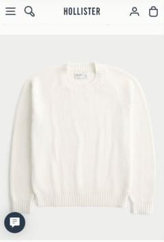 ★お値下げ★Hollister ボクシーウォッシュ クルーネックセーターのサムネイル