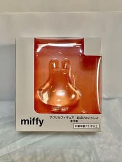 ミッフィー アクリルフィギュア おばけといっしょ クリア　miffy