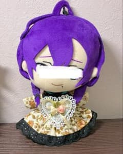 16cm コスマス いつぬい ぬい服 ワンピース 白ボタニカル×ハートレースのサムネイル