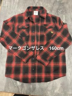 マークゴンザレス　赤　チェックシャツ　160cmのサムネイル
