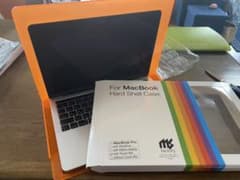 MacBookPro カバーケース　オレンジのサムネイル