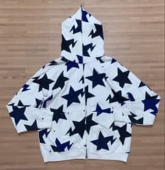 激レア APE NFS限定 スター パーカー M kaws シャーク