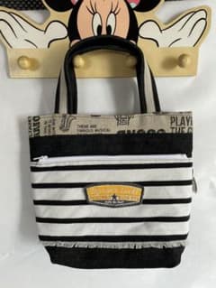 リメイク　ミニトートバッグ　ハンドメイド　最終値下げのサムネイル
