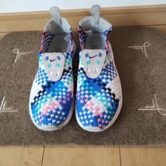 NIKE Air Woven マルチカラー スニーカー26㌢中古クリ―ニング済 - メルカリ