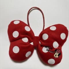 ディズニー　ヘアゴム　赤リボンのサムネイル