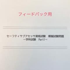 セーフティサブアセッサ　フィードバック用 セーフティサブアセッサ フィードバック用 - メルカリ