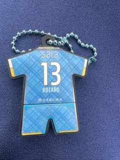 ジュビロ磐田　ジュビポン　ラバーキーホルダー　13藤川虎太朗選手のサムネイル