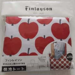 ★フィンレイソン★保冷トート 赤系 エコバッグのサムネイル