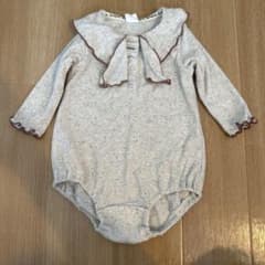 バースデイ　&mignon ベビー ロンパース ボンネット セット 70サイズのサムネイル