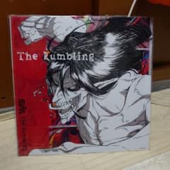 The Rumbling レコード　LP SiM 進撃の巨人 Sim / The Rumbling Attack on Titan Final Season Theme Song Single