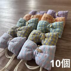 R005 ギンガムチェック トリミングチョーカー 夏 サッカー生地 - メルカリ