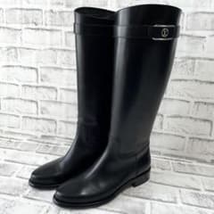 極美品✨ルイヴィトン　ウエストサイドライン　ロングブーツ　黒　24.5cm相当 極美品✨ルイヴィトン ウエストサイドライン ロングブーツ 黒 24.5cm