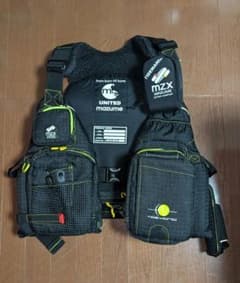 MAZUME FBT1B フィッシングベスト ブラック mazume mzx フィッシングベスト ブラック - メルカリ