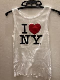 I LOVE NY ノースリーブ ホワイトのサムネイル