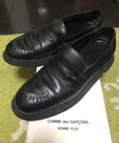コムデギャルソン　黒厚底ローファー　27㎝のサムネイル
