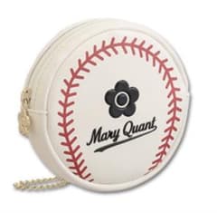 Mary Quant ベースボール ダイカットポーチ（ホワイト） - メルカリ