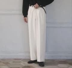 新品未使用 precme wide straight slacksのサムネイル