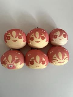 Free! 松岡凛 おまんじゅうにぎにぎマスコットセットのサムネイル