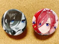 五等分の花嫁×THEキャラSHOP 三玖 缶バッジのサムネイル