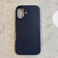 ネイビー iPhone用ケース 衝撃吸収設計のサムネイル